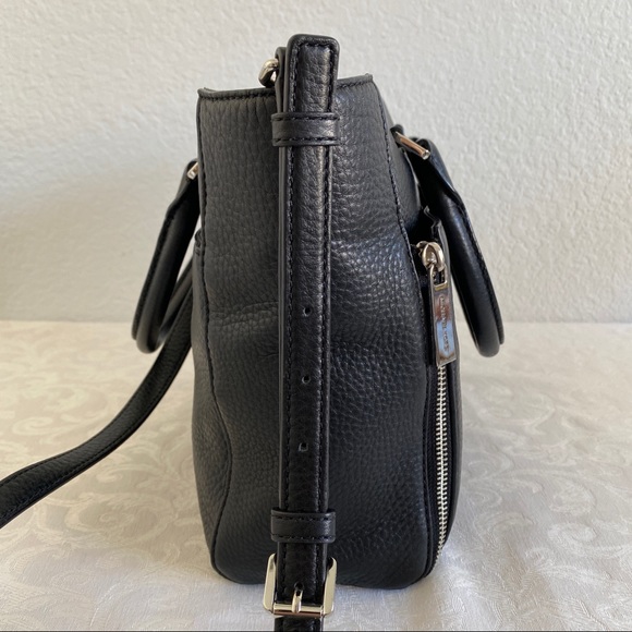 Michael Kors black Sloan Leather Tote - Picture 2 of 9